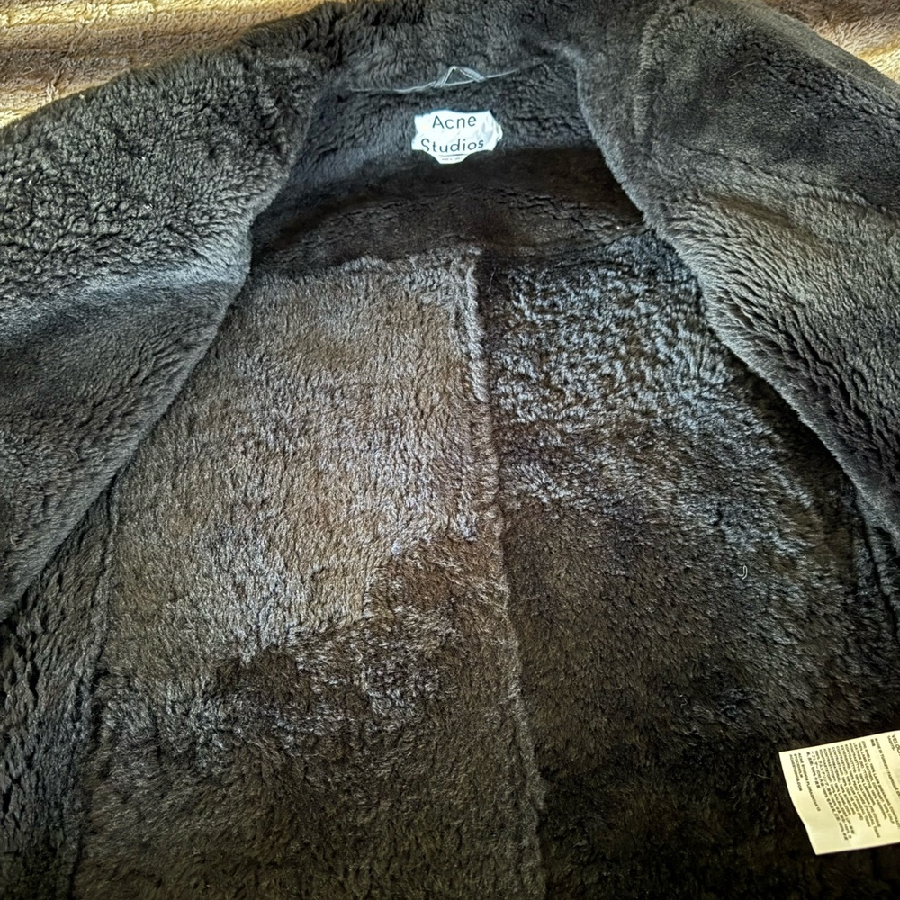 Acne Studios VELOCITE Shearling Jacket Size 34 (S) - Picture 7 of 9